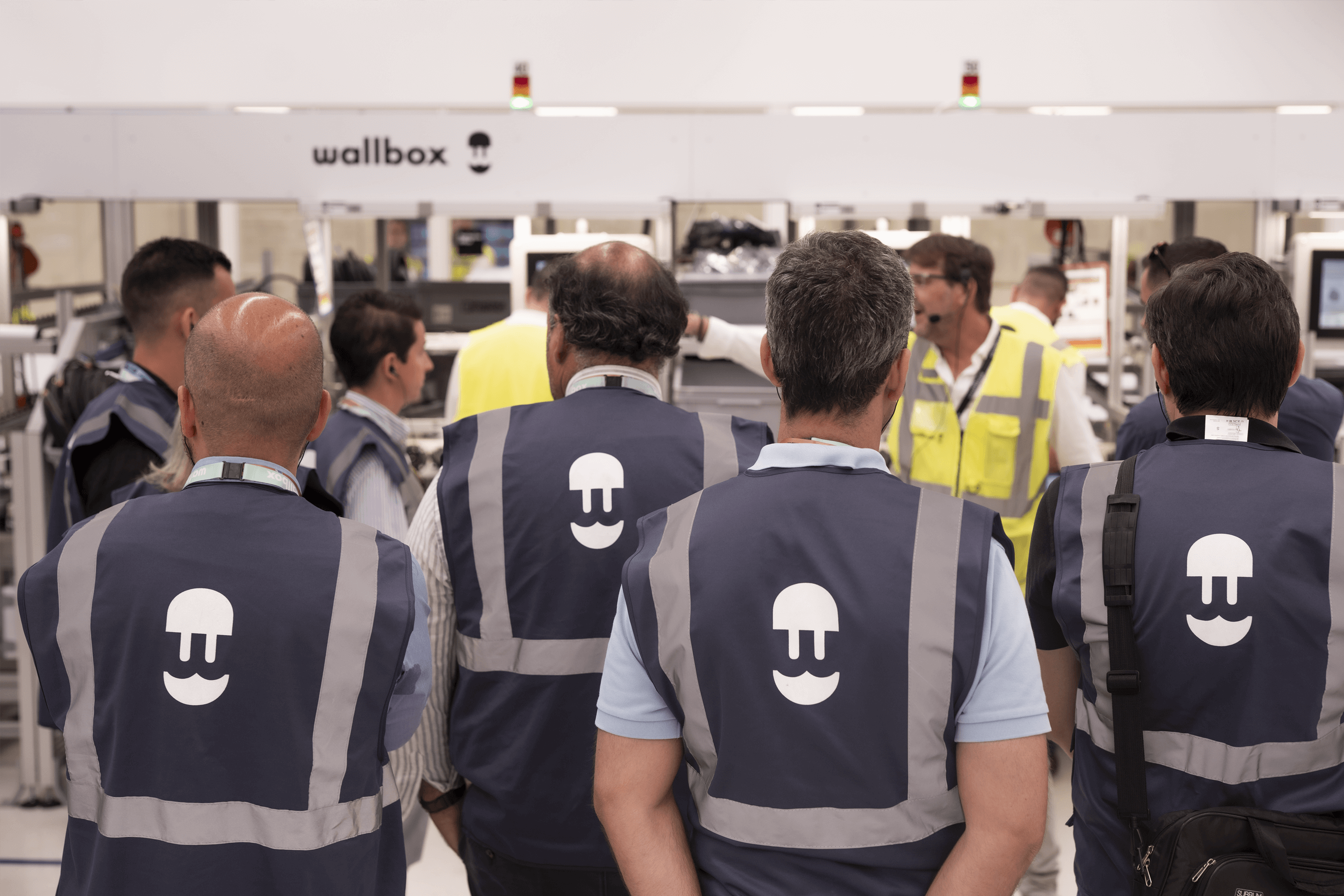  Wallbox presenta Supernova ante 50 clientes internacionales en su nueva planta de Barcelona