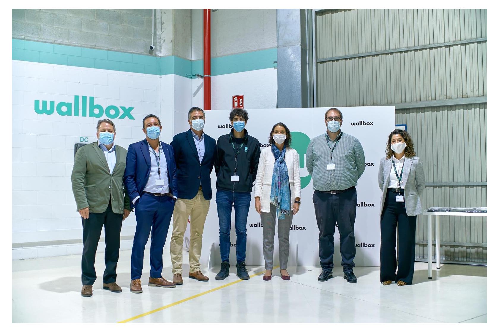 Spain’s Minister of Industry, Trade and Tourism visits Wallbox