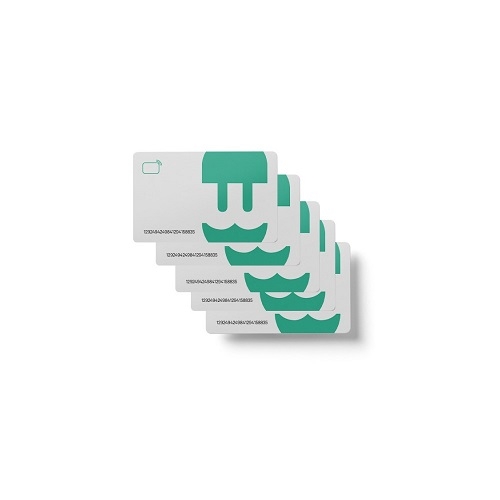 Pacote de 50 cartões RFID