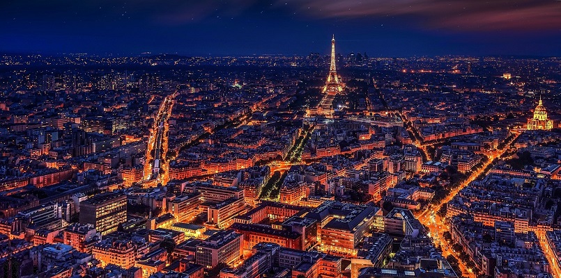 paris at night lights - france - ev charger incentives guide - wallbox