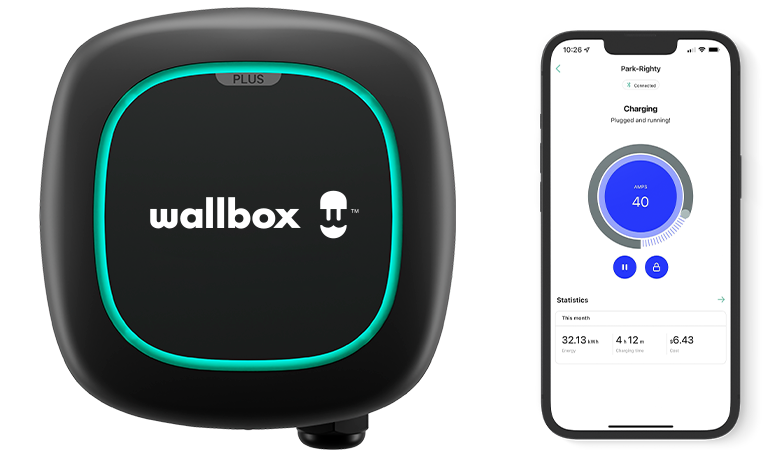 home ev charger wifi bluetooth control wallbox